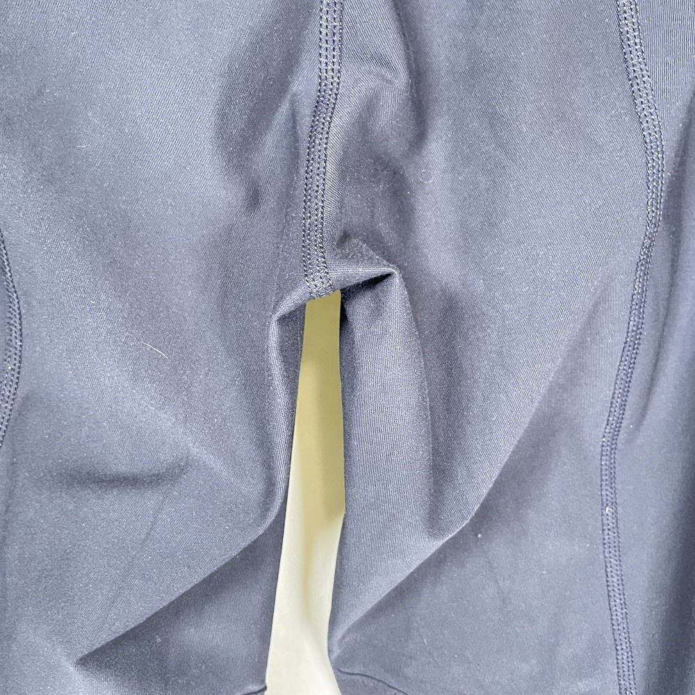Irideon Riding Breeches Pants Womens L Gray/Blue Knee Patch Equestrian Pull On - Picture 6 of 8